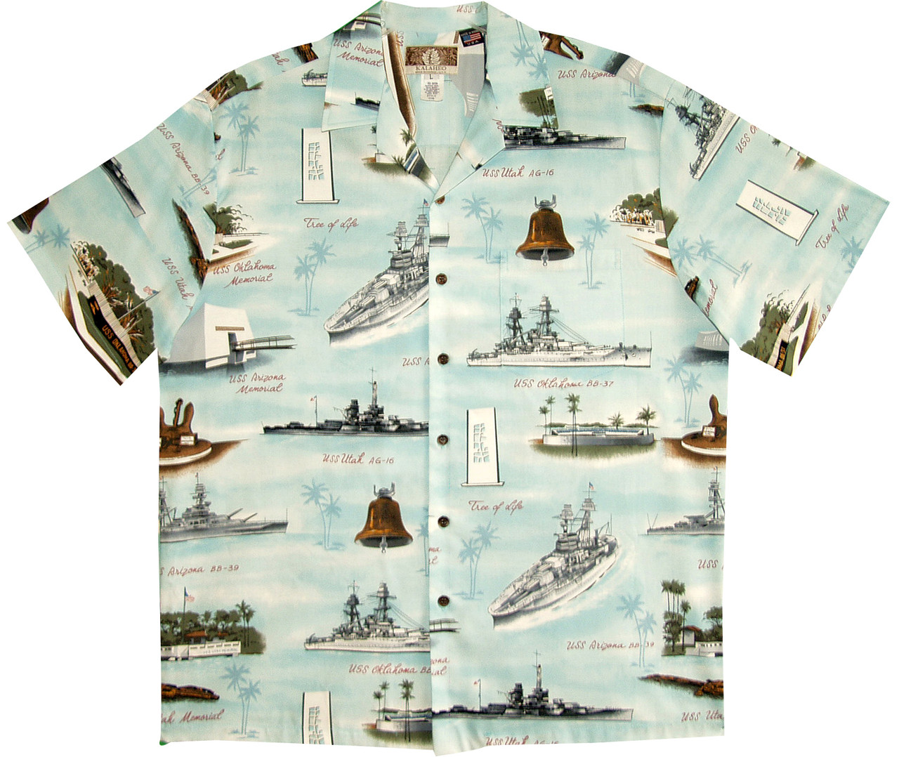 RJC Mens Pearl Harbor Remembered Shirt - OhanaWear