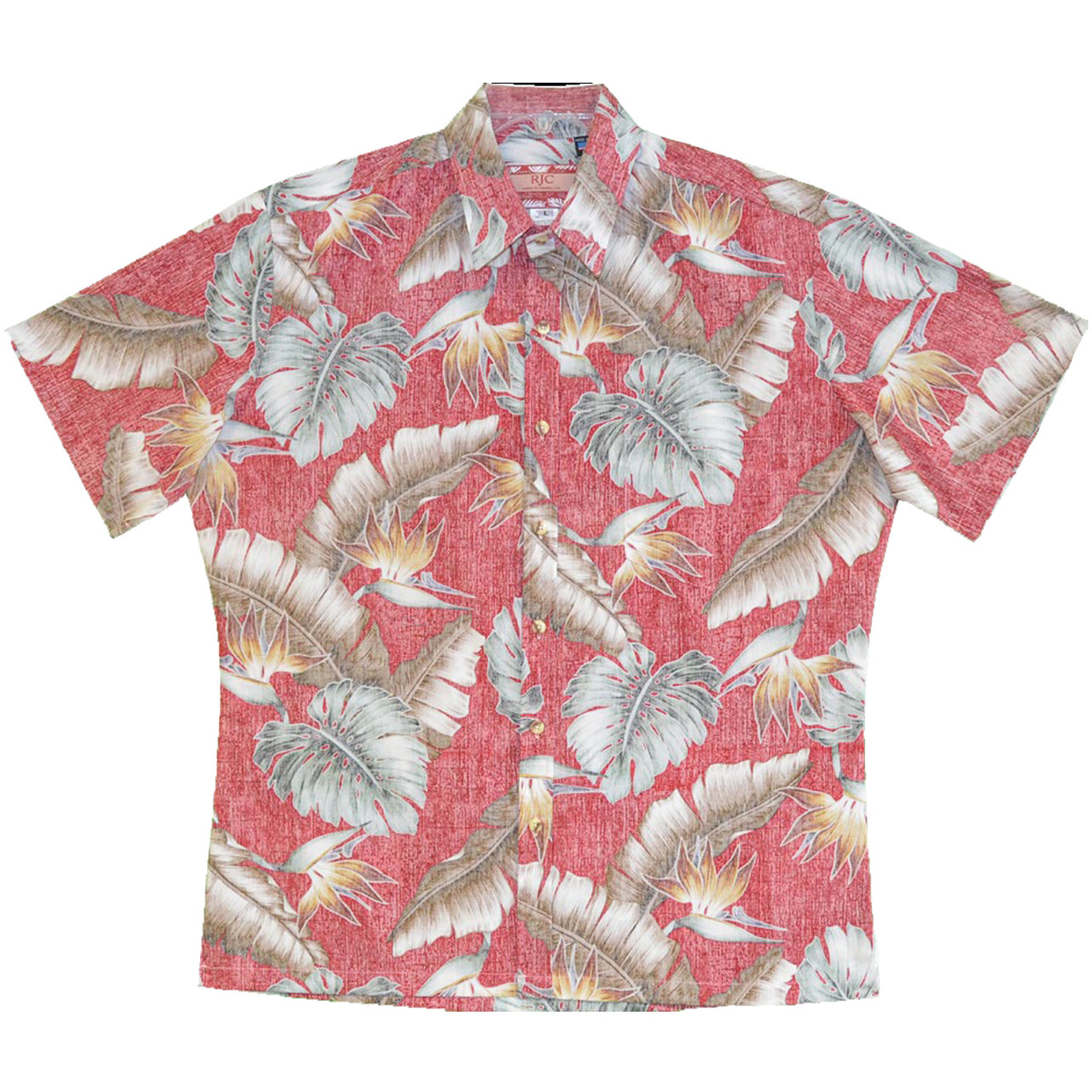 Banana Leaves Rayon Men's Aloha Shirt main image 0