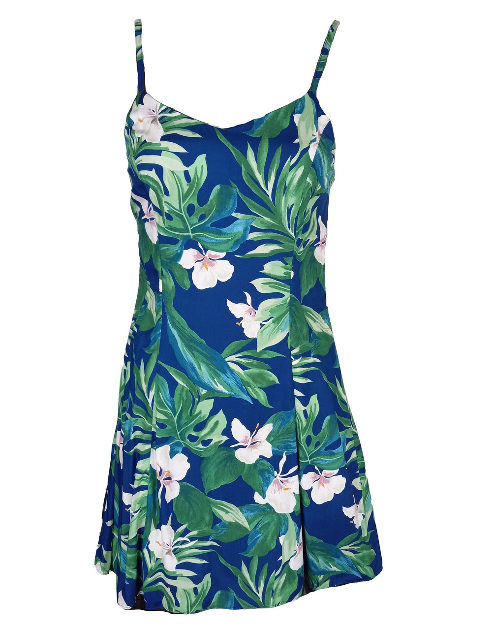 White on White Girl's Hawaiian Dress