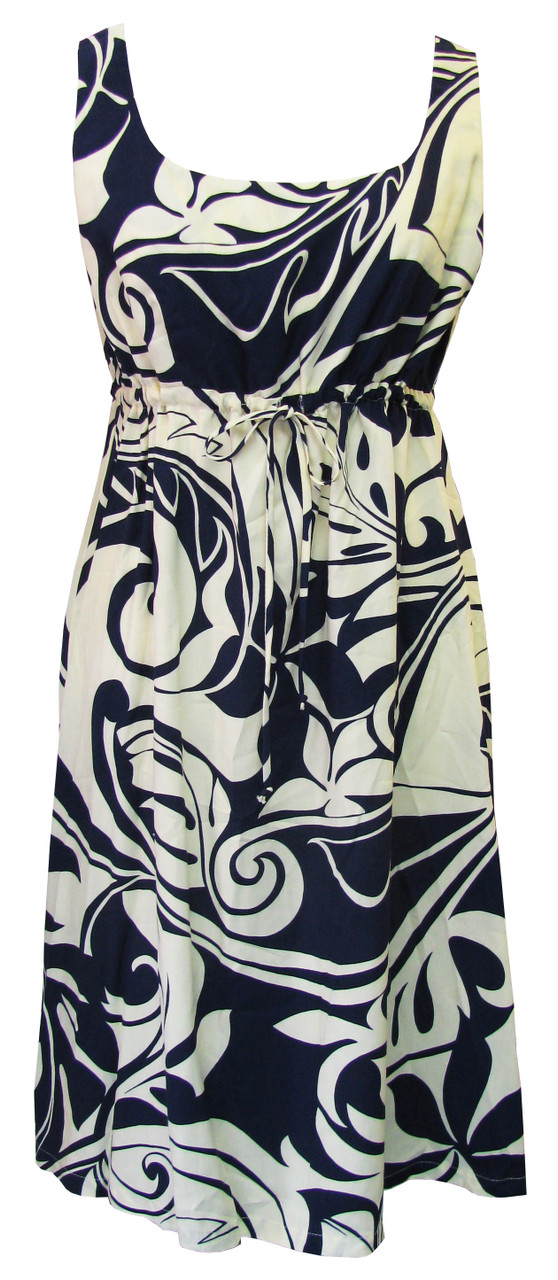 beach long sleeve dress White Beach Wedding Dress with White Hawaiian Print