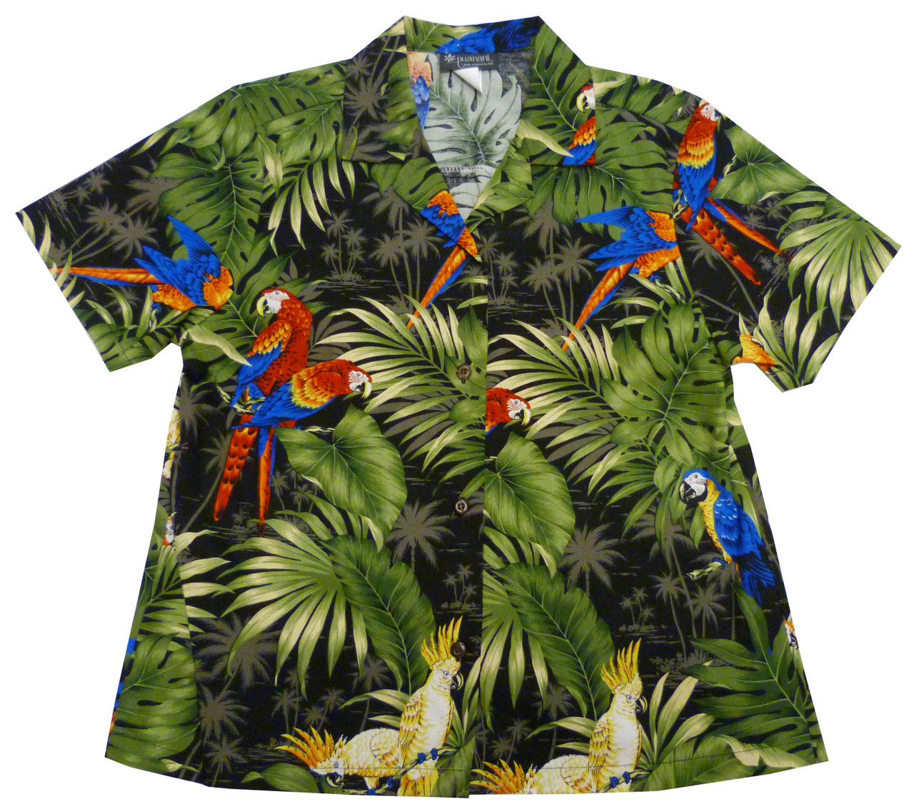 Women Camp Hawaiian Shirt Puunene