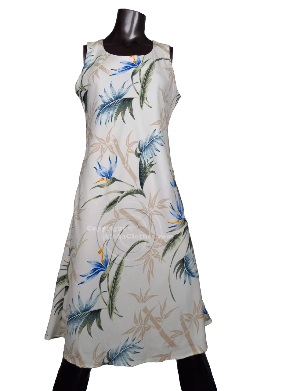 Bblulu Hawaiian Dresses for Women Maxi Dress Summer V Neck Sundress Floral  Print Sleeveless Long Dresses Beach Dress Blue at Amazon Women's Clothing  store