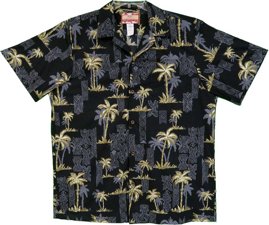 Palm Tree Sunset Men's Hawaiian Shirt