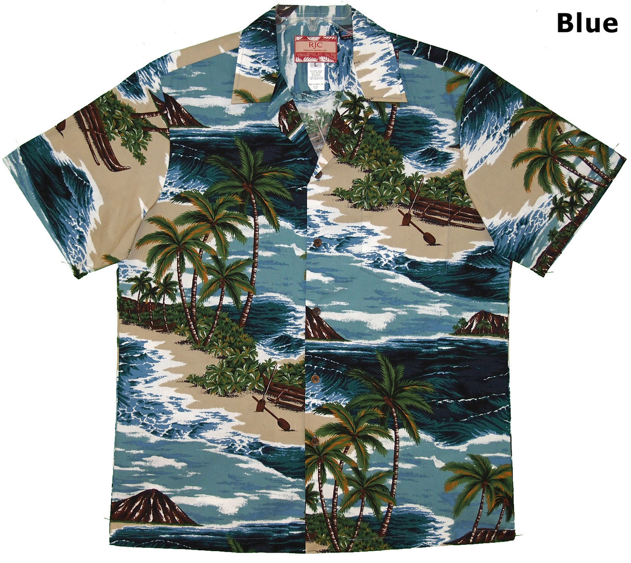 Outrigger Cotton Hawaiian Aloha Shirt
