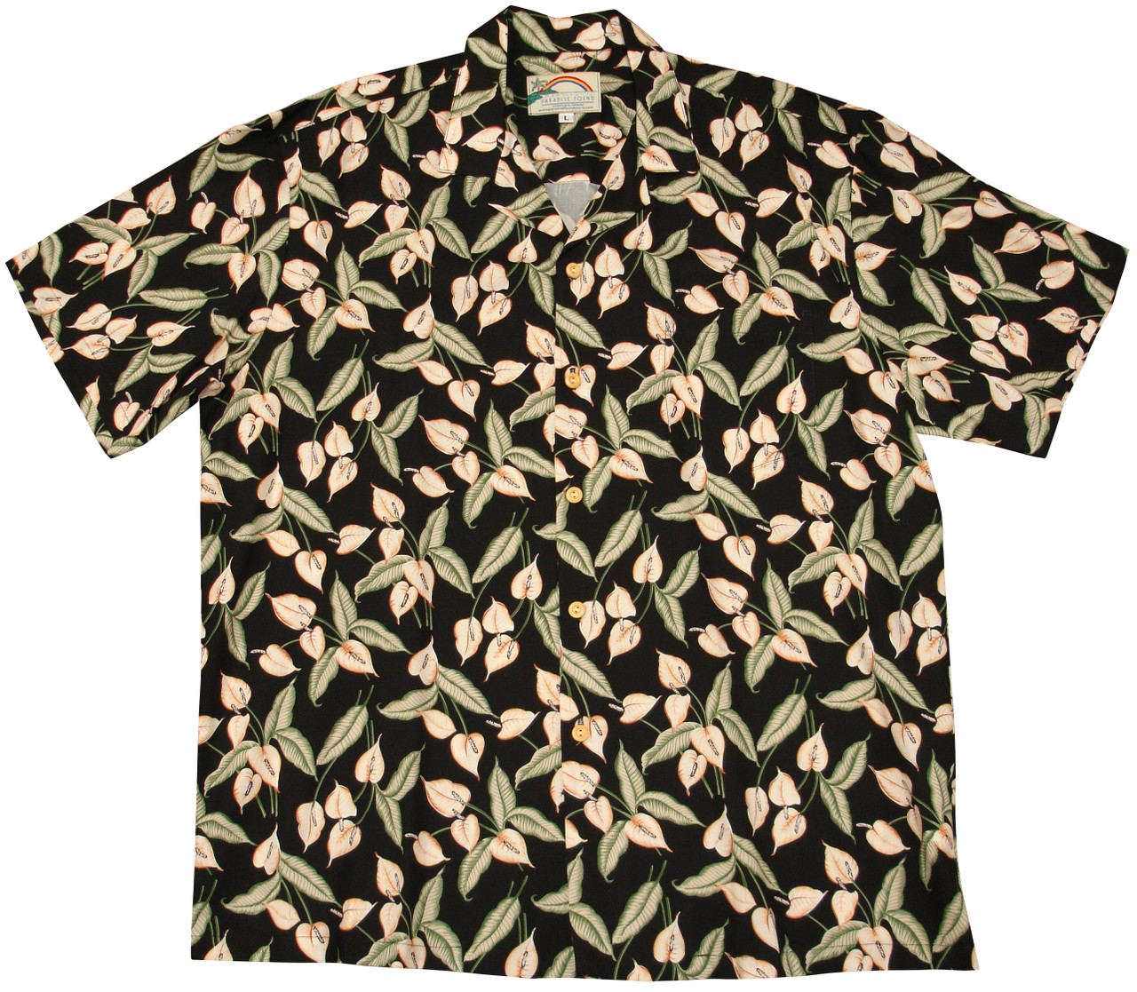 Paradise Found Men's Tom Selleck Magnum PI Mini Anthurium Hawaiian