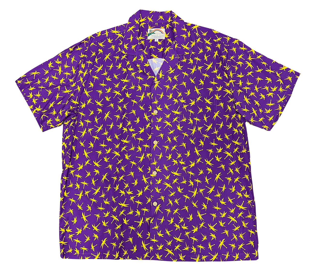 Paradise Found Men's Tom Selleck Magnum Bamboo Hawaiian Shirt