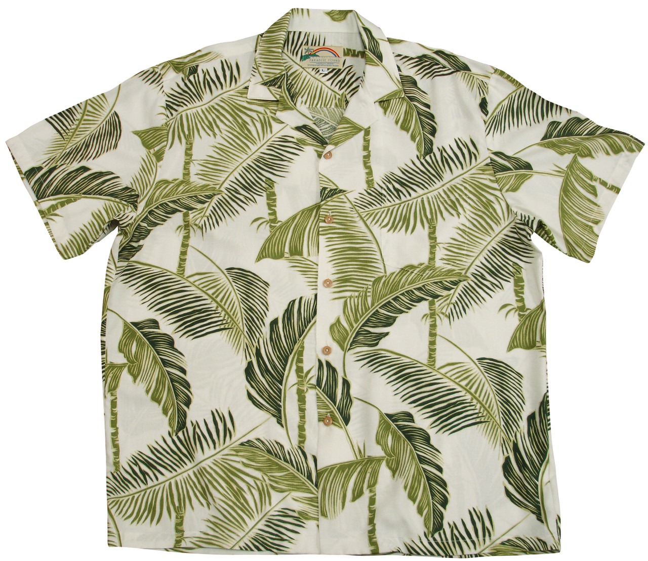 Paradise Found Men's Tree Tops Hawaiian Shirt - OhanaWear