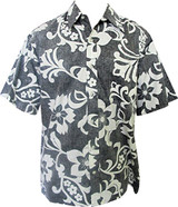 Go Barefoot Mens Star Pareau Placket Reverse Shirt