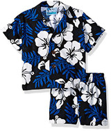 RJC Boys White Hibiscus Fern 2pc Set