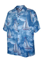 Pacific Legend Mens Ocean Sailing Dream Cruise Shirt