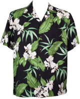 Two Palms Mens Ginger Shadow Rayon Shirt