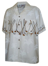 Pacific Legend Mens S to 4X Golf Club Chest Band Shirt