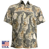Tigers Faded Men's Classic Hawaiian Shirt (Regular Size)