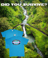 The Road to Hana Maui Survivor Screen Printed Hawaiian T-Shirt