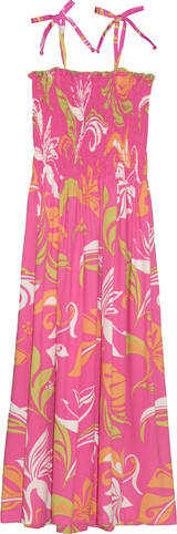 Maui Summer Beach Women's Hawaiian Smocked Dress