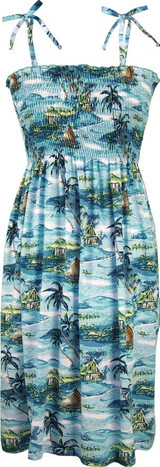 Islanders Women's Hawaiian Smocked Dress