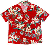 Orchid Ginger Women's Hawaiian Camp Shirt