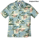 Plumeria Island Men's Hawaiian Shirt