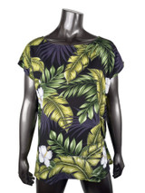 Hibiscus Garden Women's Hawaiian Tunic Top
