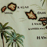Hawaiian Islands Archipelago Boy's Hawaiian Shirt