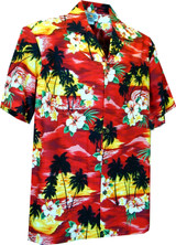 Brilliant Hawaiian Sunset Boy's Hawaiian Shirt