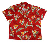Paradise Found Men's Bird of Paradise #4 Hawaiian Shirt