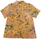 RJC Orchidaceae Women's Hawaiian Camp Shirt – Rayon, Made in Hawaii