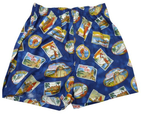 Bamboo Boxer Waikiki Beach Unisex Underwear Boxer Shorts