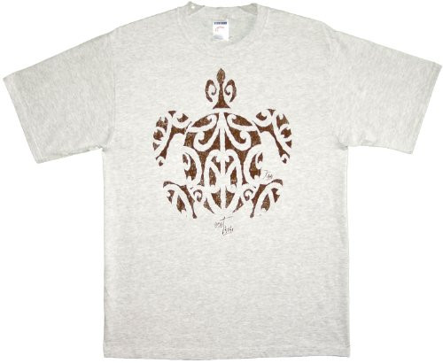 Maui Imprint - RJC Tatau (Tattoo) Honu Pre-Shrunk Cotton T-shirt