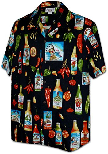 Chili Hot Sauce Men's Cotton Shirts