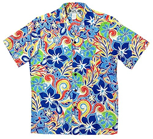 Two Palms Men's Tutti Frutti Rayon Shirt