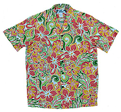 Two Palms Men's Tutti Frutti Rayon Shirt