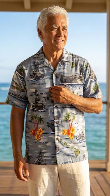 RJC Mens Battleships Shirt
