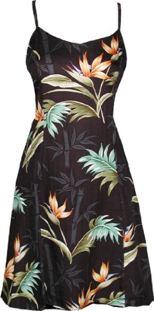 Paradise Found Womens Bamboo Paradise Mini Sundress