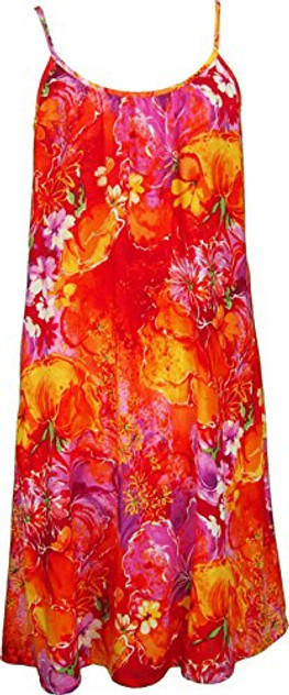 RJC Womens Beauteous Flower Poetry Pocket Short Sundress