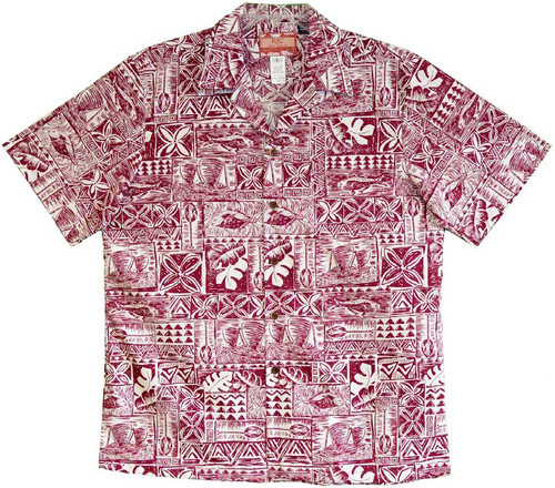 Island Sketches Men's Hawaiian Shirt
