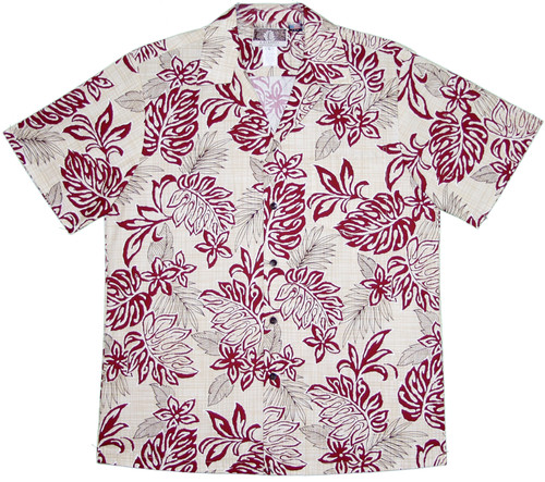 Polynesian Fragrant Jungle Men's Hawaiian Shirt
