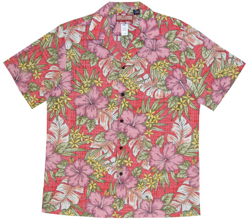 Gentle Vision Hibiscus Men's Hawaiian Shirt