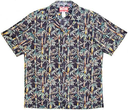 Lucky Little Bamboo Men's Hawaiian Shirt