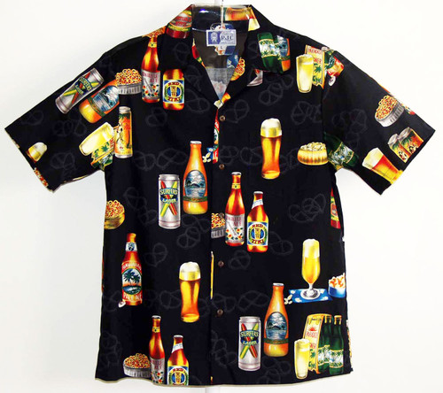 Surfer's Larger Men's Hawaiian Shirt