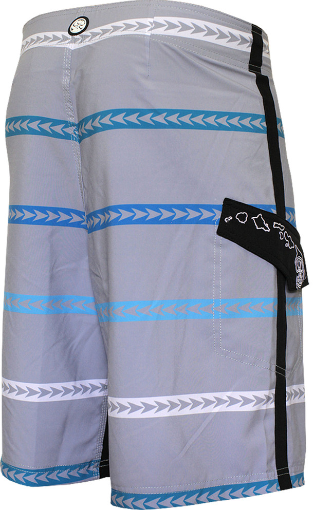 HIC 21" Alewa Stripe 8 Way Octo Super Stretch Boardshorts