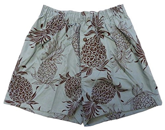 Bamboo Boxer Kihei Pineapple Unisex Underwear Boxer Shorts