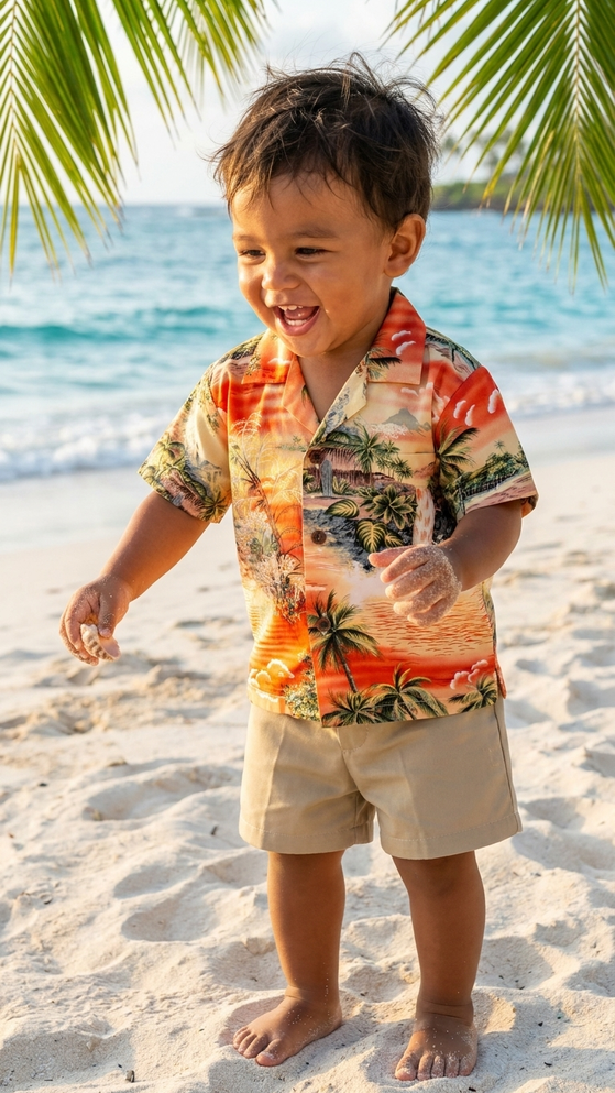 RJC Boys Paradise Island Surf 2pc Set
