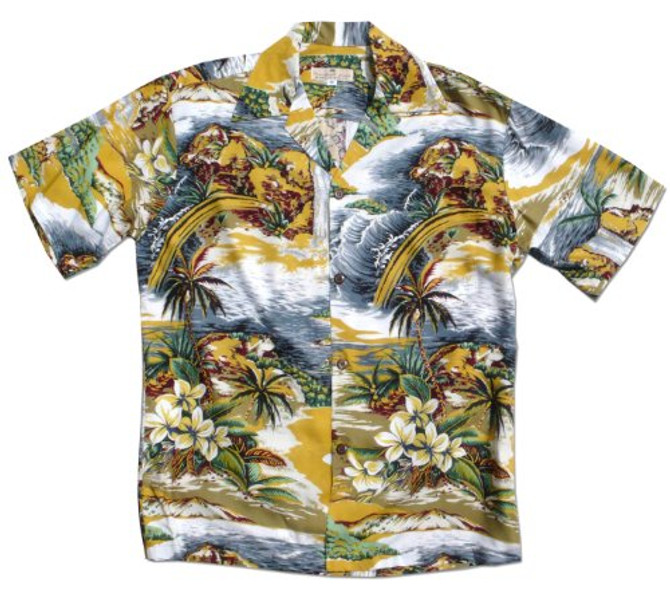 Pineapple Juice Mens Rainbows and Waterfalls Shirt