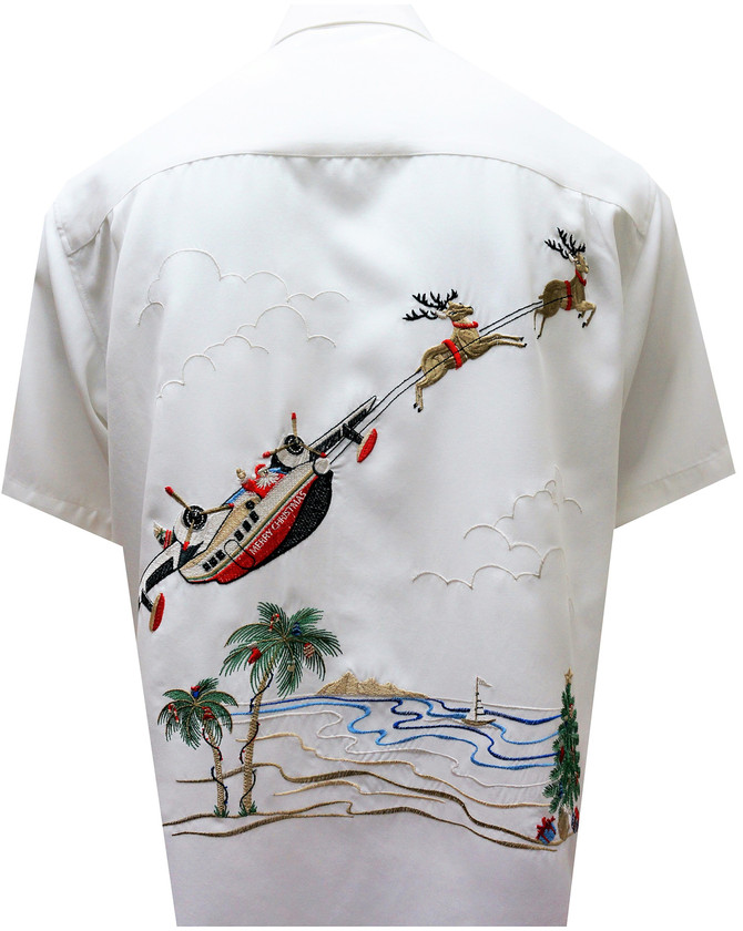 Bamboo Cay North Pole Flight Hawaiian Shirt