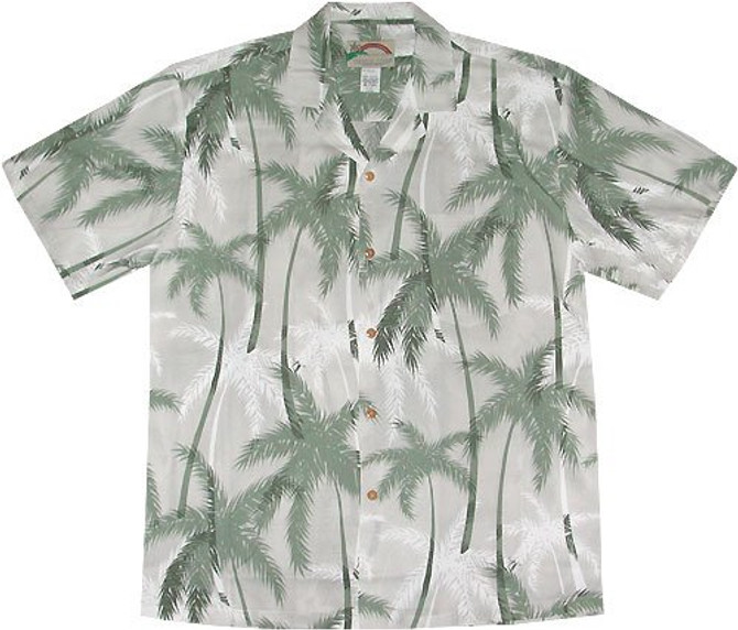 Coconut Grove Men's Hawaiian Aloha Rayon Shirt