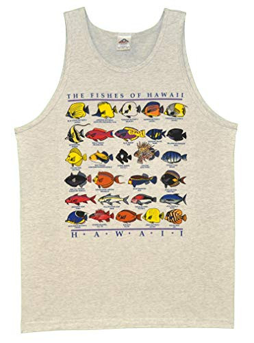 RJC Unisex Fishes of Hawaii Tank Top