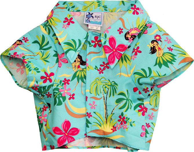 RJC Hula Girl Fun Matching Girl's Shirt for Dogs