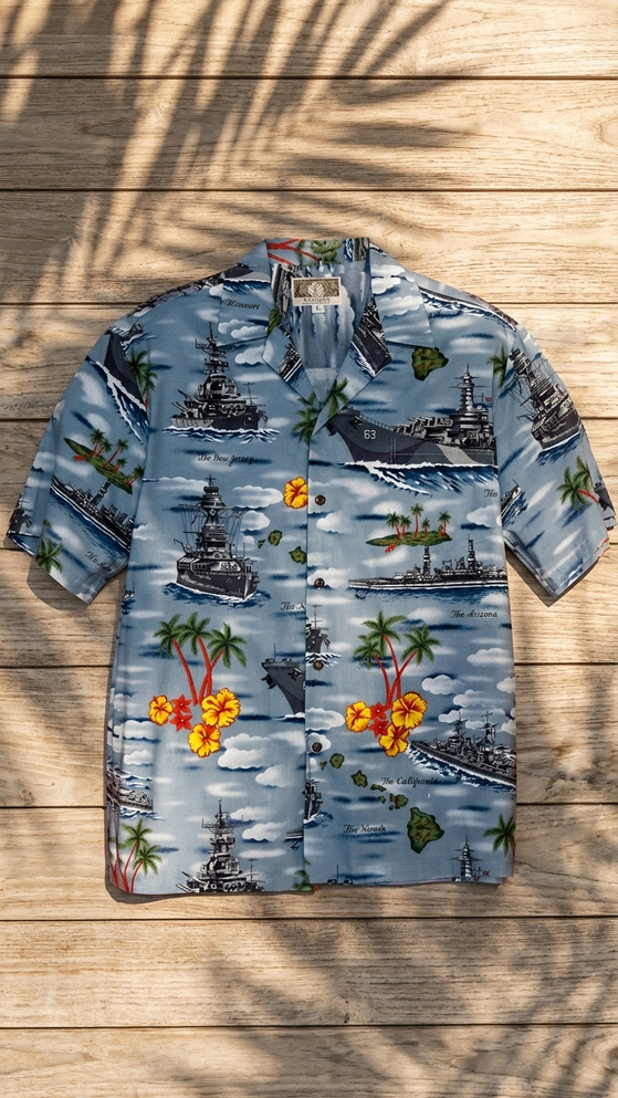 RJC Mens Battleships Shirt