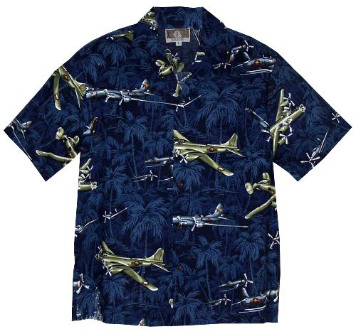 RJC Mens Fighter Bomber Airplane Shirt